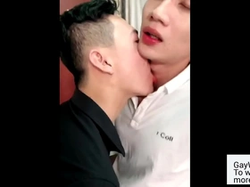 Two slim asian twinks enjoy their first sex. gaywiz.com