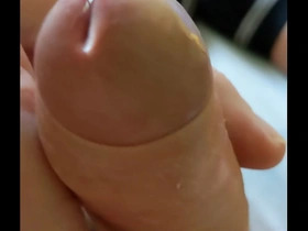 Watching japanese porn made my dick hard and wet