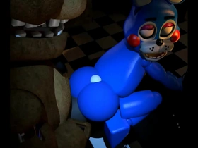 Toy bonnie gets dominated by withered freddy