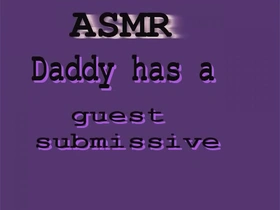 Asmr has a submissive guest