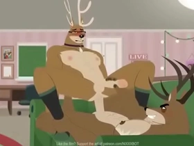 Reindeer new year 2 (nixxxbot)
