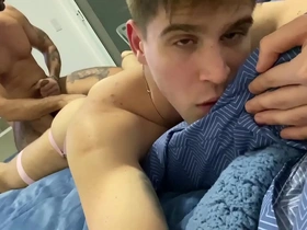 My boyfriend's loving twink gets hot filming cocks - with alex barcelona