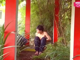 [hansel thio channel] public nude - sudden horny when i survey china town garden as the place chinese new year party part 4