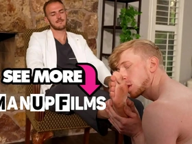 Servant’s foot massage with christian wilde and jesse stone for manupfilms